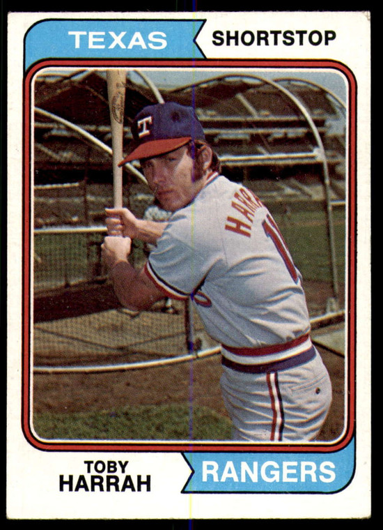 1974 Topps #511 Toby Harrah VG Texas Rangers 