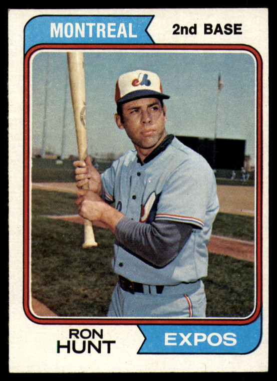 1974 Topps #275 Ron Hunt VG Montreal Expos 