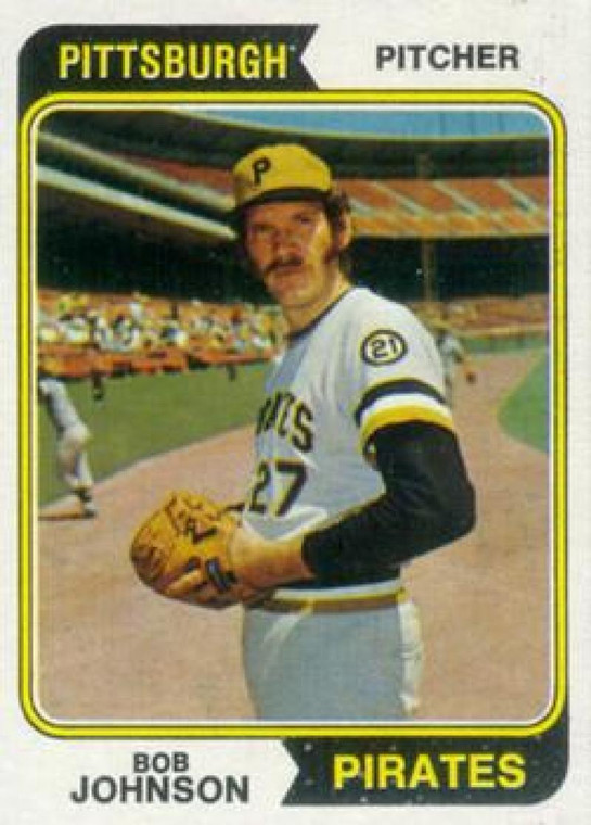 1974 Topps #269 Bob Johnson VG Pittsburgh Pirates 