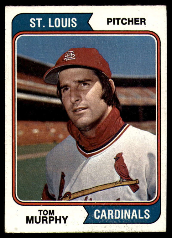 1974 Topps #496 Tom Murphy VG St. Louis Cardinals 
