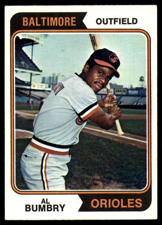 1974 Topps #137 Al Bumbry VG Baltimore Orioles 