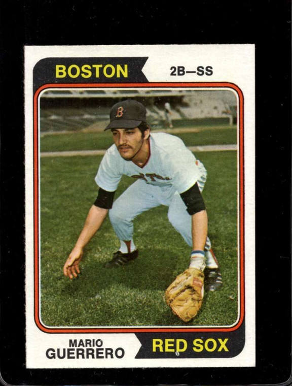 1974 Topps #192 Mario Guerrero VG Boston Red Sox 