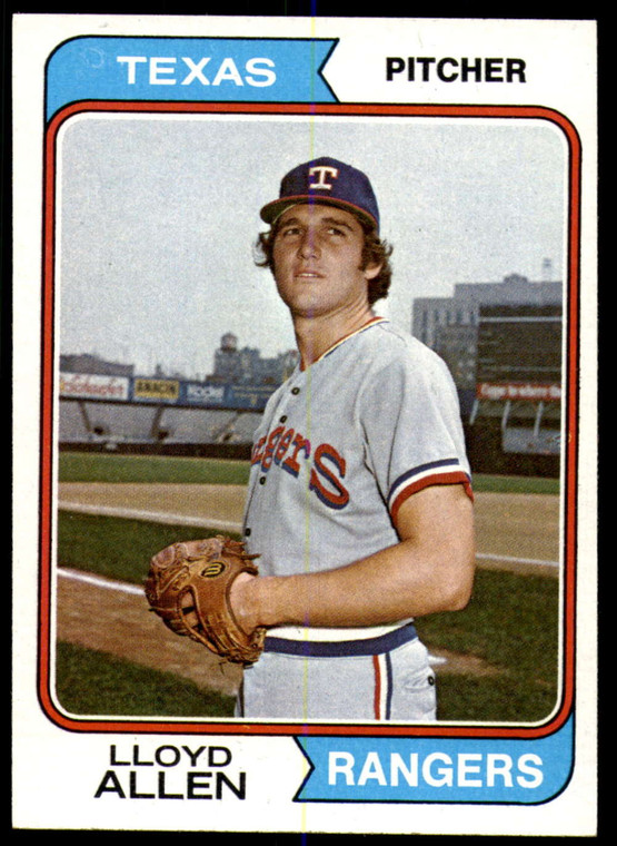 1974 Topps #539 Lloyd Allen VG Texas Rangers 