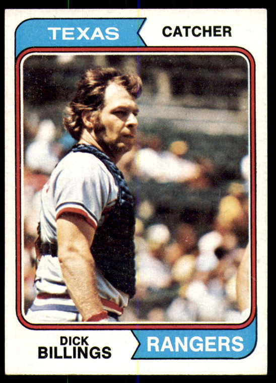 1974 Topps #466 Dick Billings VG Texas Rangers 