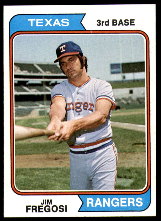 1974 Topps #196 Jim Fregosi VG Texas Rangers 