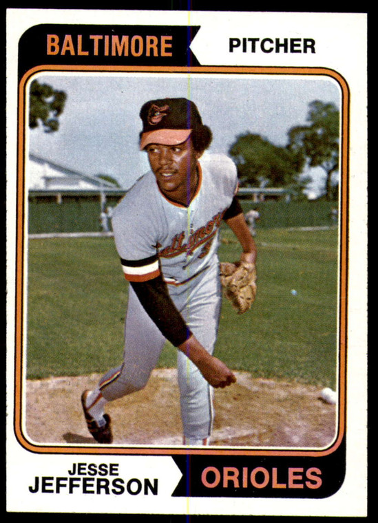 1974 Topps #509 Jesse Jefferson VG Baltimore Orioles 