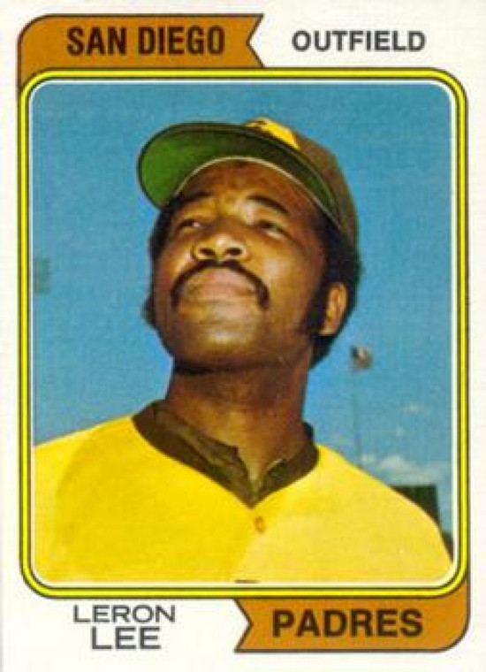 1974 Topps #651 Leron Lee VG San Diego Padres 