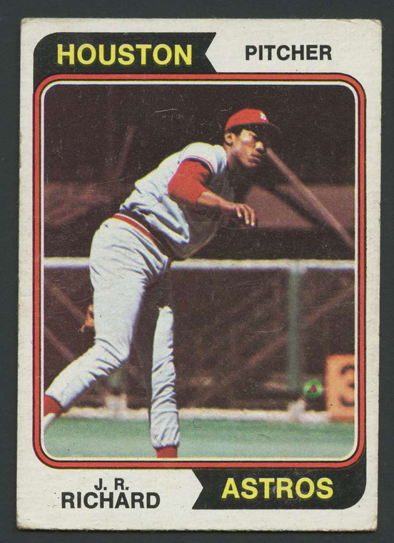 1974 Topps #522 J.R. Richard VG Houston Astros 