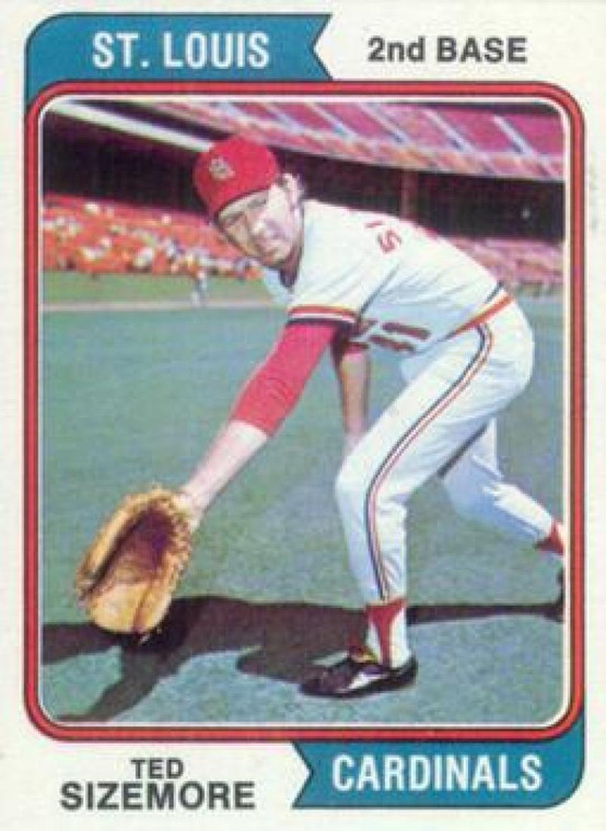 1974 Topps #209 Ted Sizemore VG St. Louis Cardinals 