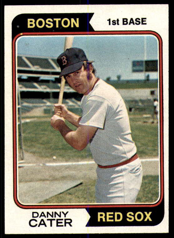 1974 Topps #543 Danny Cater VG Boston Red Sox 