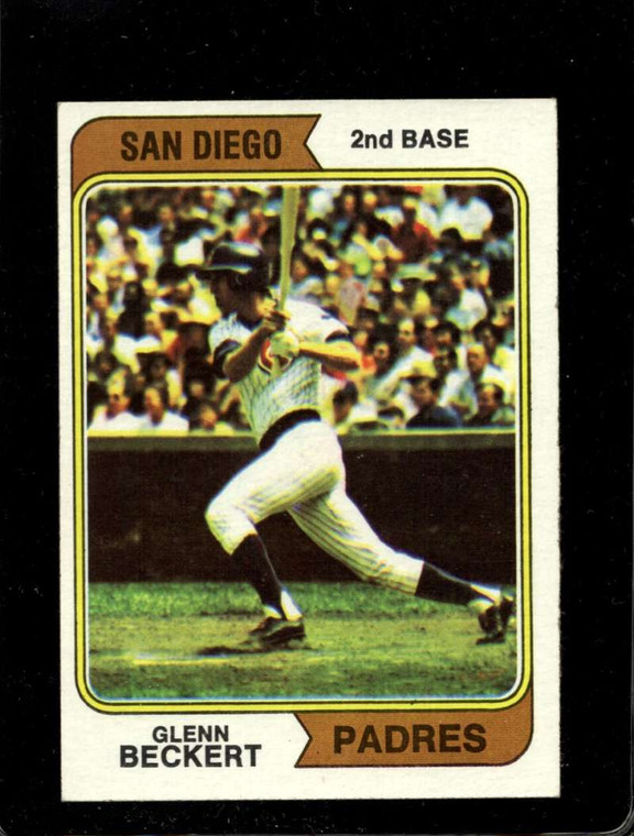 1974 Topps #241a Glenn Beckert VG San Diego Padres 