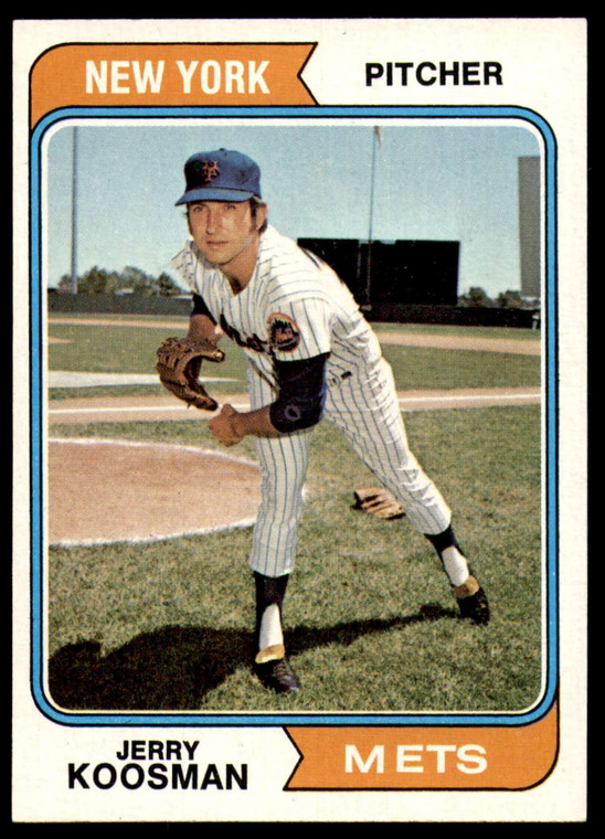 1974 Topps #356 Jerry Koosman VG New York Mets 