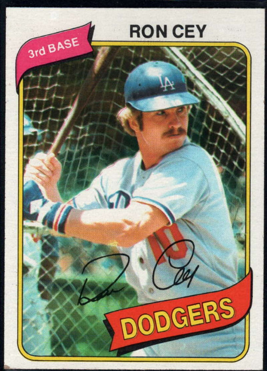 SOLD 17903 1980 Topps #510 Ron Cey VG Los Angeles Dodgers 