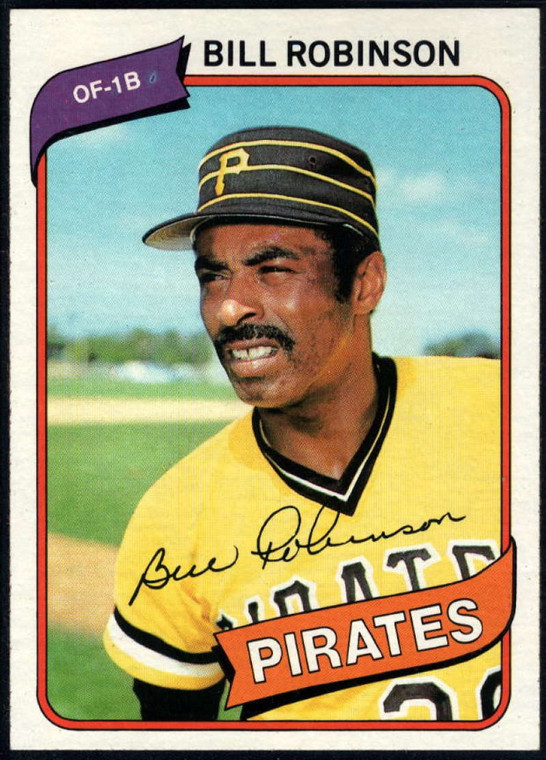 1980 Topps #264 Bill Robinson VG Pittsburgh Pirates 