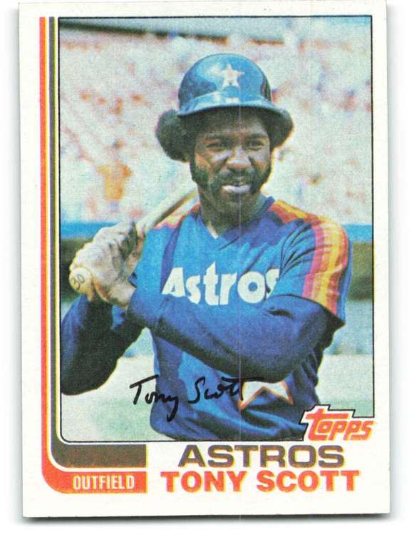 1982 Topps #698 Tony Scott VG Houston Astros 