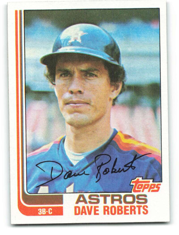 1982 Topps #218 Dave Roberts VG Houston Astros 