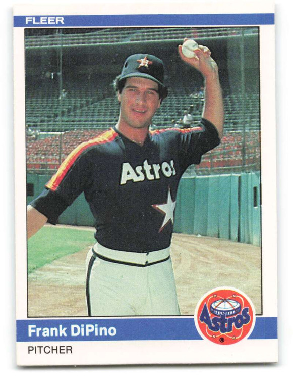 1984 Fleer #224 Frank DiPino VG Houston Astros 