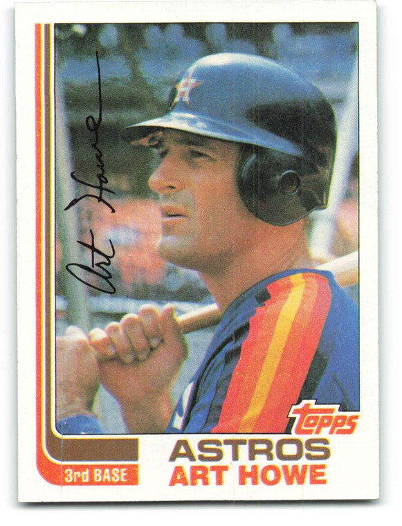 1982 Topps #453 Art Howe VG Houston Astros 