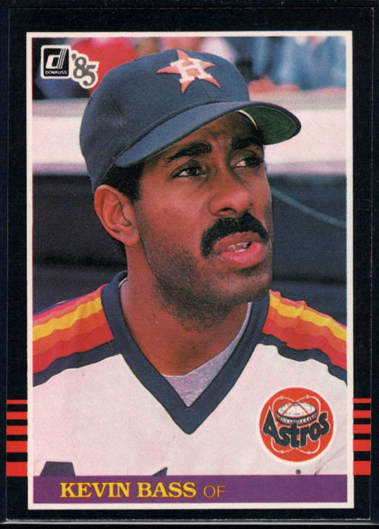 1985 Donruss #136 Kevin Bass VG Houston Astros 