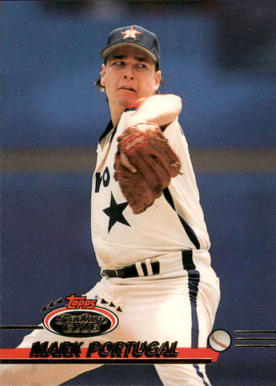 1993 Stadium Club #426 Mark Portugal VG Houston Astros 