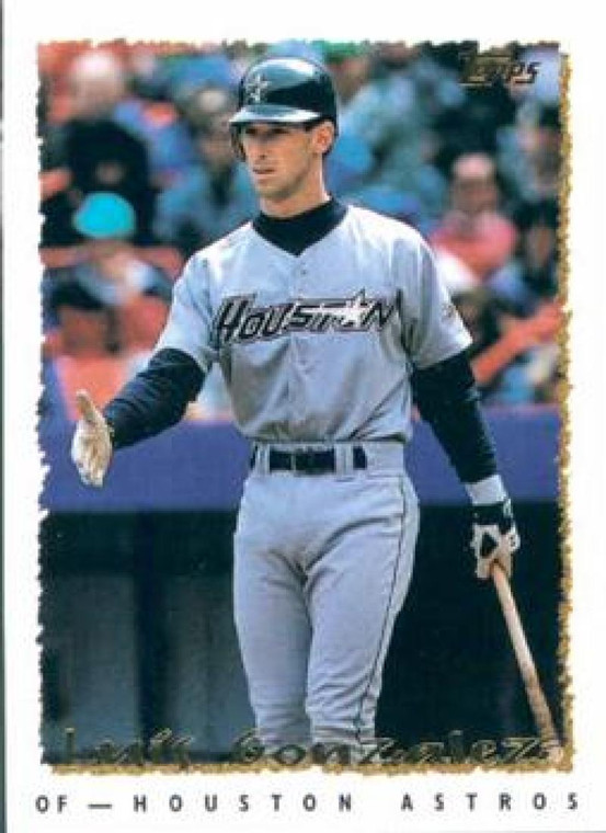 1995 Topps #162 Luis Gonzalez VG  Houston Astros 