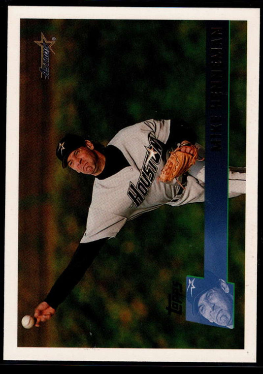 1996 Topps #390 Mike Henneman VG Houston Astros 