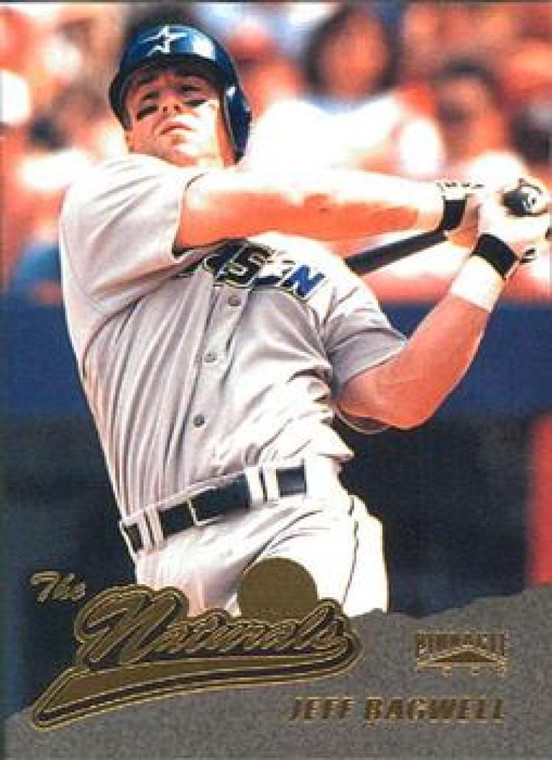 1996 Pinnacle #151 Jeff Bagwell NAT VG Houston Astros 