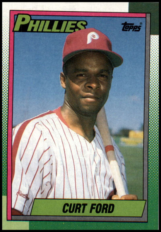 1990 Topps #39 Curt Ford VG Philadelphia Phillies 