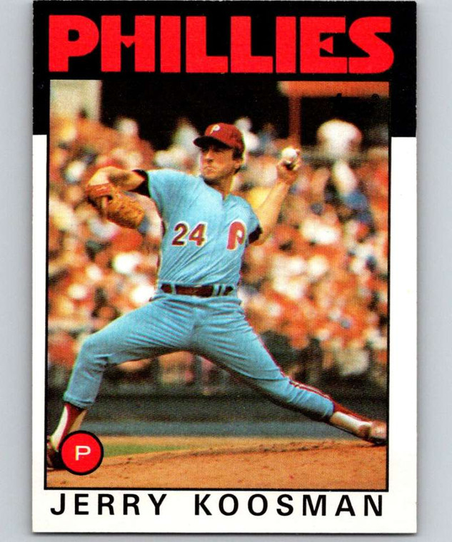 1986 Topps #505 Jerry Koosman VG Philadelphia Phillies 