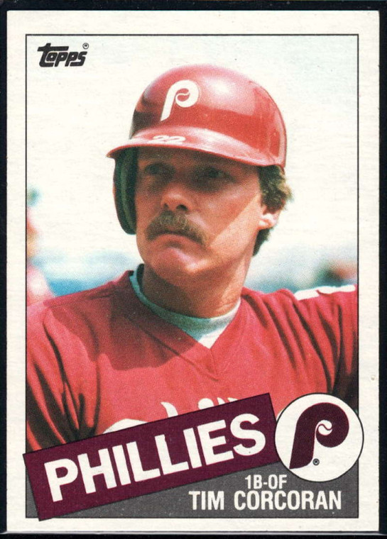 1985 Topps #302 Tim Corcoran VG Philadelphia Phillies 