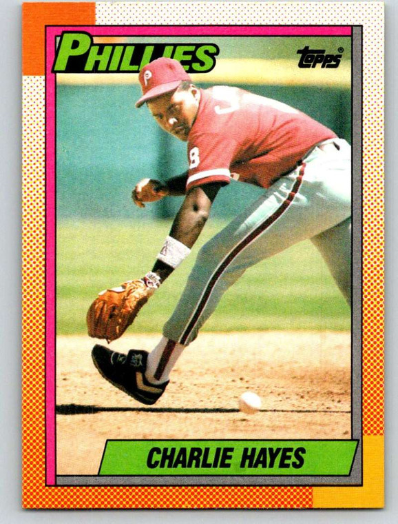 1990 Topps #577 Charlie Hayes VG Philadelphia Phillies 