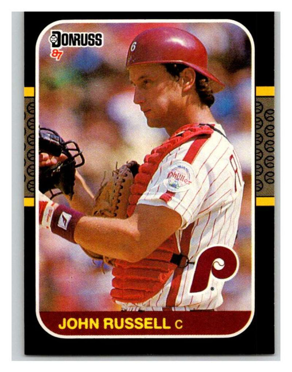 1987 Donruss #207 John Russell VG Philadelphia Phillies 