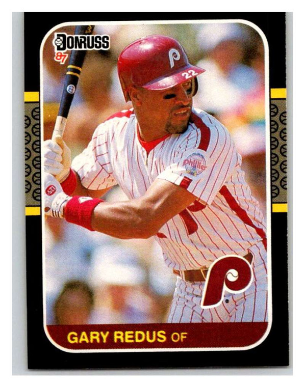 1987 Donruss #288 Gary Redus VG Philadelphia Phillies 