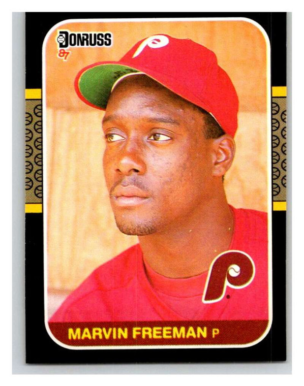 1987 Donruss #576 Marvin Freeman VG RC Rookie Philadelphia Phillies 