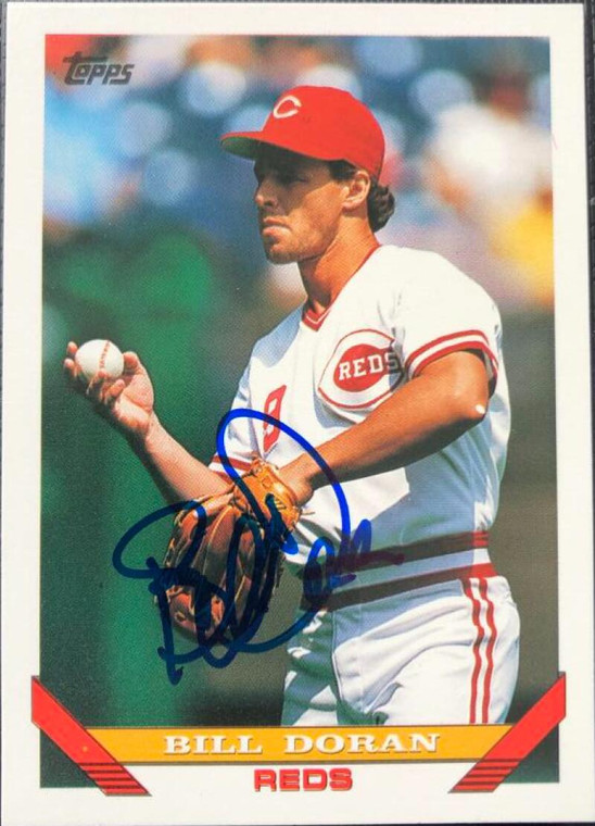 Bill Doran Autographed 1993 Topps #608