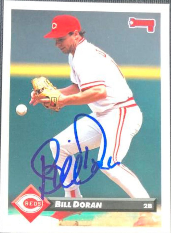 Bill Doran Autographed 1993 Donruss #370