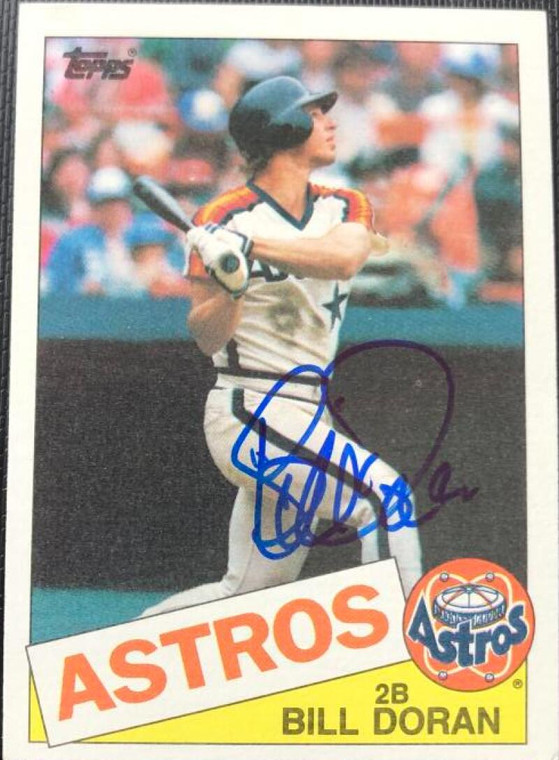 Bill Doran Autographed 1985 Topps #684