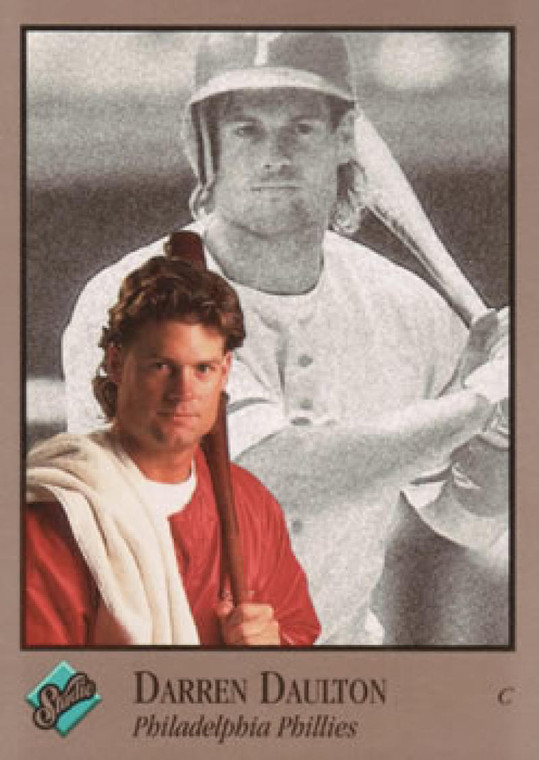1992 Studio #73 Darren Daulton VG Philadelphia Phillies 