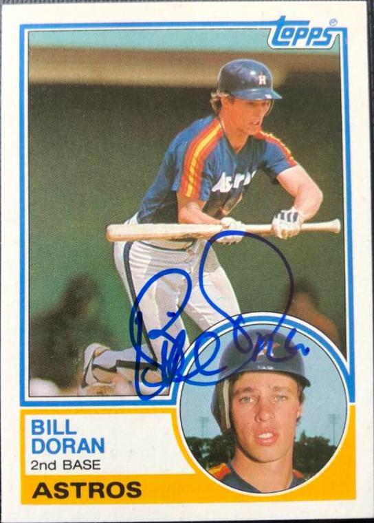 Bill Doran Autographed 1983 Topps Traded #26T