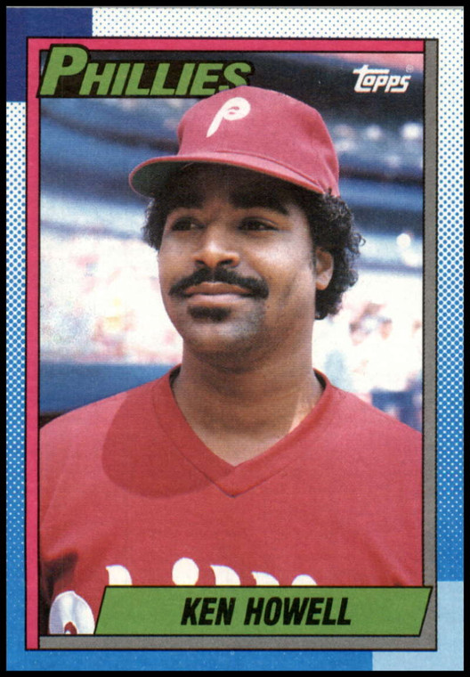 1990 Topps #756 Ken Howell VG Philadelphia Phillies 