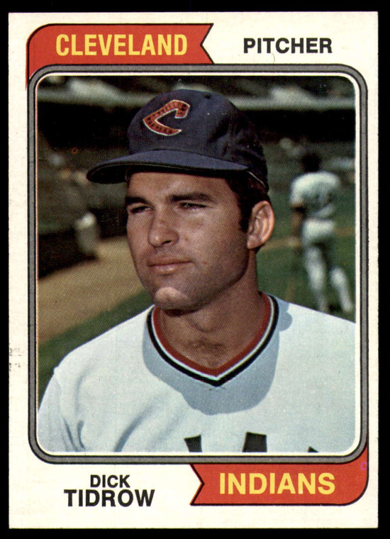 1974 Topps #231 Dick Tidrow VG Cleveland Indians 