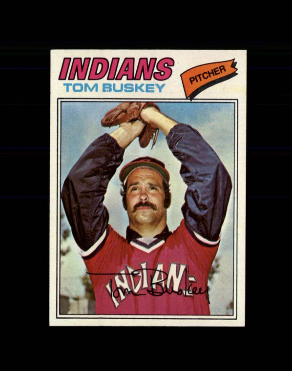 1977 Topps #236 Tom Buskey VG Cleveland Indians 