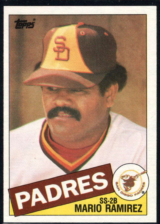1985 Topps #427 Mario Ramirez VG San Diego Padres 