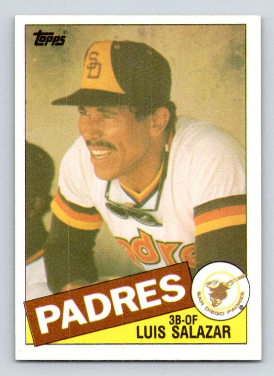 1985 Topps #789 Luis Salazar VG San Diego Padres 