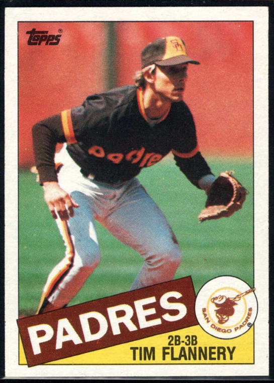 1985 Topps #182 Tim Flannery VG San Diego Padres 