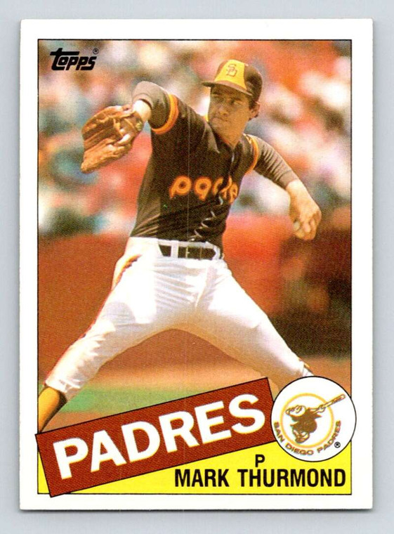 1985 Topps #236 Mark Thurmond VG San Diego Padres 