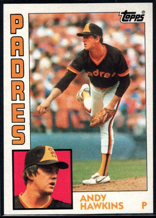 1984 Topps #778 Andy Hawkins VG RC Rookie San Diego Padres 