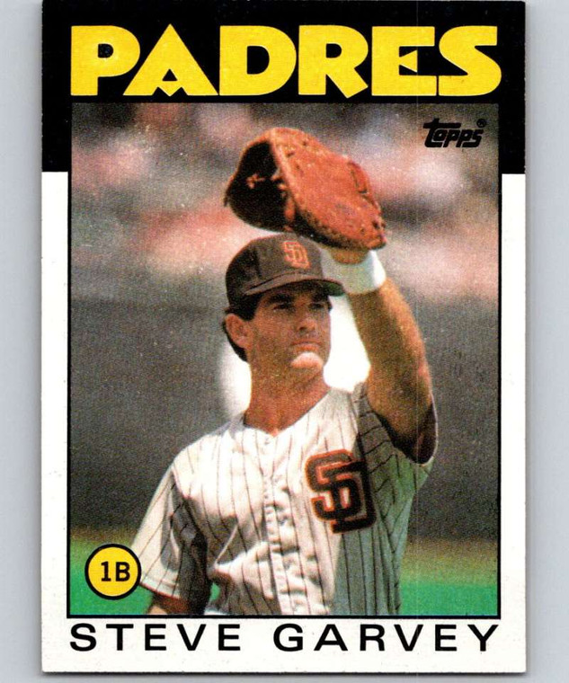 1986 Topps #660 Steve Garvey VG San Diego Padres 