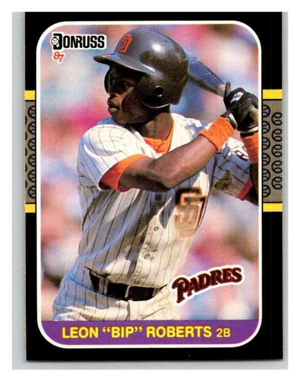 1987 Donruss #114 Bip Roberts VG RC Rookie San Diego Padres 