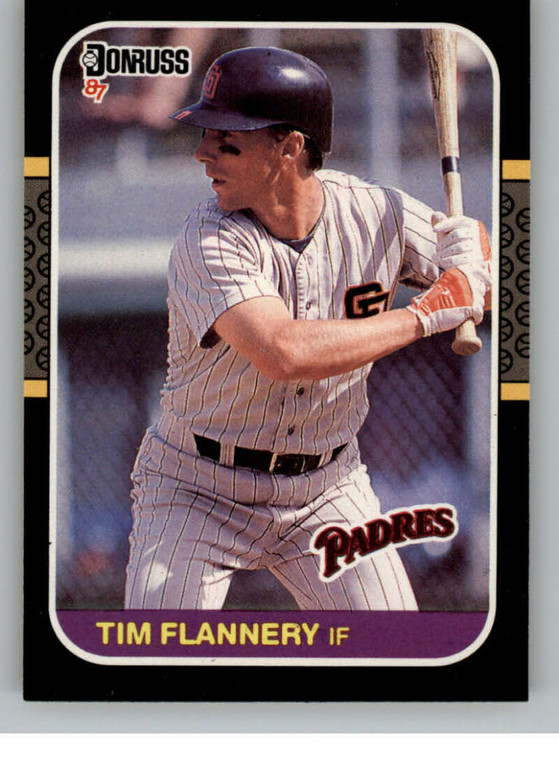 1987 Donruss #287 Tim Flannery VG San Diego Padres 